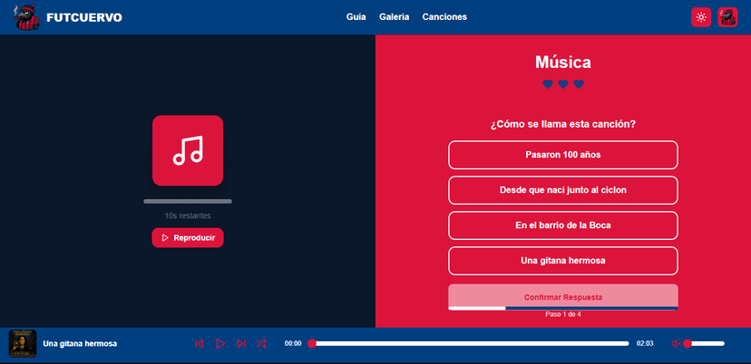 Vista previa canción